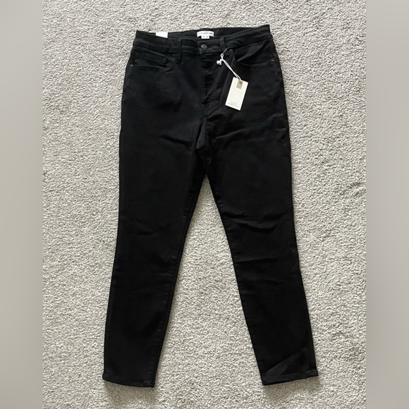 NWT Good American Good Legs Black Jeans Size 14/32 - Picture 1 of 6